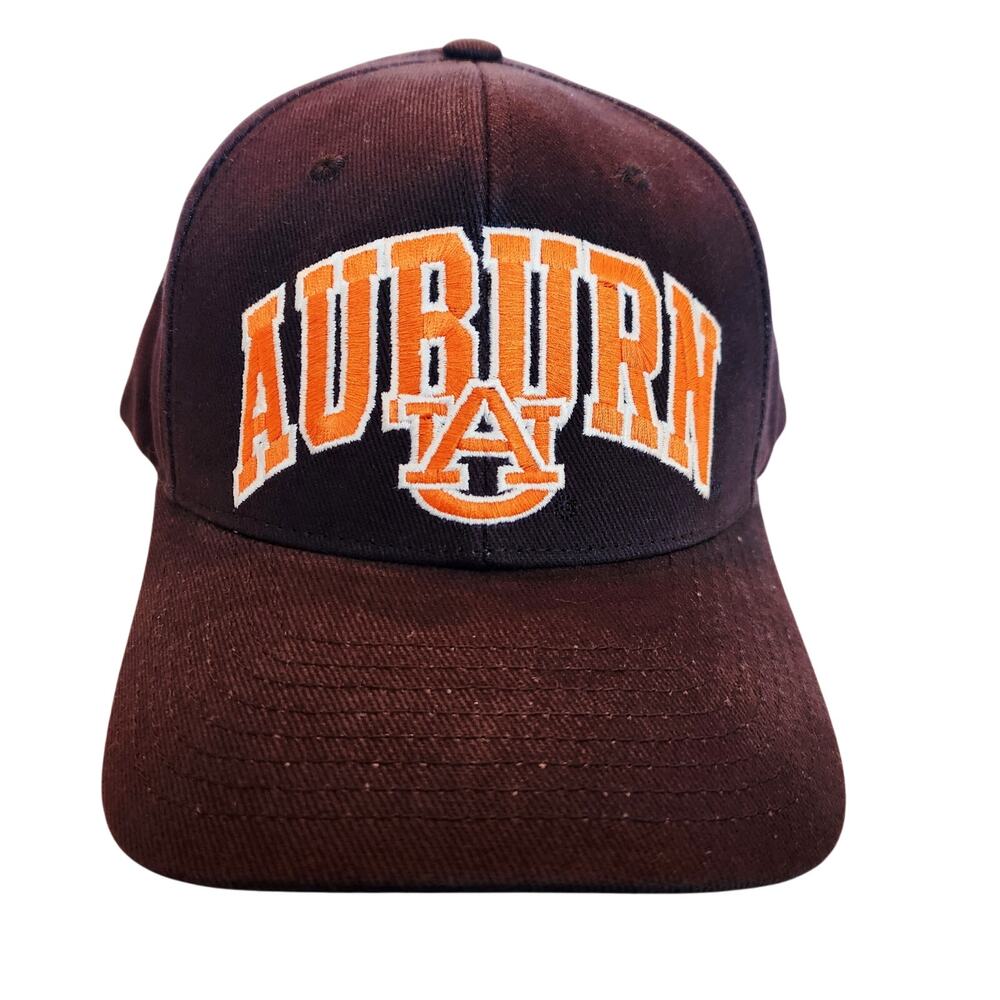 Auburn‎ Tigers Hat Navy Adjustable Strap Orange Arch Team Logo Cap